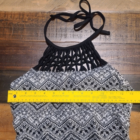 Ibiza Swimwear High Neck Tankini Top Size Medium - Picture 5 of 7